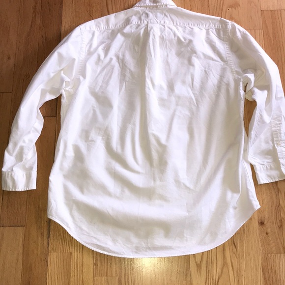 Ralph Lauren 17-35 Yarmouth White LS Button Up - Picture 4 of 5